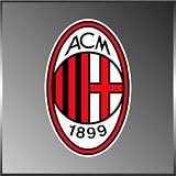 Ac Milan Football Club Series A Soccer Vinyl Decal Bumper Sticker 4" X 6"