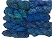 Knitsilk Recycled Sari Silk Yarn - Blue Shade (100 Grams)
