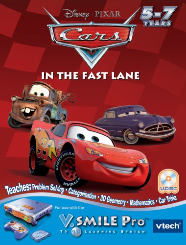 Childrens Toyshop  Toys : VTech V.Smile Pro Learning Game: Disney ¿ Pixar Cars - In the Fast Lane