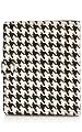 Houndstooth Print Tablet Case