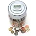 Gift House Int Digital UK Coin Counting Money Jar