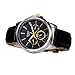 Casio Men's Core BEM307BL-1A1V Black Leather Quartz Watch with Black Dial