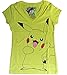 Bioworld Pokemon Pikachu Juniors Yellow V-Neck T-Shirt-medium