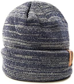 Durkl Unisex Naval Beanie One Size Heather Blue