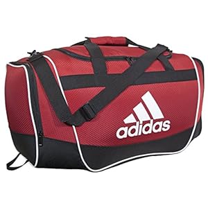 adidas Defender II Duffel Bag, University Red, Large