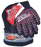 Disney Cars Lightning McQueen Navy Blue Beanie Hat & Gloves Set