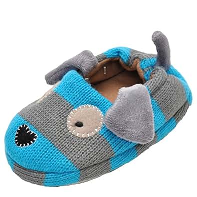 MEXI Enfants Tiger Les pantoufles en peluche de coton de chauss&eacute;e en