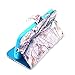 Galaxy S4 Case, Trees Camo Flip Wallet Credit ID Card Slot Holder Phone Case With Stand --Retail Package W Screen Protector --Winter