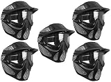 JT nForcer Thermal Paintball Goggles - 5 Pack - Black