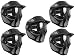 Sporting Goods : JT nForcer Thermal Paintball Goggles - 5 Pack - Black