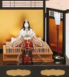 ひな人形 【真多呂】木目込 本金親王 本金 古代雛セット b803