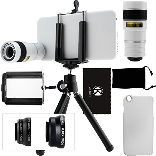 CamKix Camera Lens Kit for iPhone 6 / 6S including 8x Telephoto Lens