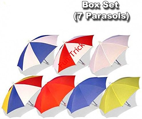 Parasol Box Set (7 Parasols) / Magic Tricks/Magic Props/Parasol Production