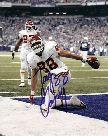 Tony Gonzalez Autographed/Hand Signed Kansas City Chiefs 8x10 Photo