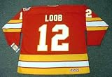 HAKAN LOOB Calgary Flames 1989 CCM Vintage Throwback Away NHL Hockey Jersey