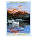 Gallery Wrapped Le Lac D'Annecy by Hugo d'Alesi - (18 x 24")