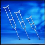 Bariatric Crutches 44 in. - 52 in./5 ft. 2 in. - 5 ft. 10 in.