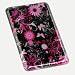 Premium Design Hard Snap-on Case Cover for the Nook, Barnes and Nobles Electronic eBook Reader - Cool Pink Butterfly Print