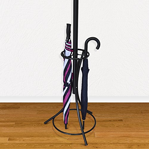 GrayBunny GB6808 Metal Coat Rack, Hat Stand, Umbrella Holder, Hall