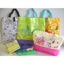 スヌーピー バッグコレクション Part 2 全6種 SNOOPY かばん :全6種 1 スタンダードタイプ グリーン 2 ス