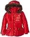 Dereon Girls 2-6x Trisha Fur Trim Hood Jacket