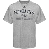 adidas Georgia Tech Yellow Jackets 2009 Ash Practice T-shirt