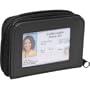 Royce Leather Id Wallet WKey Fob - Black
