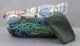 ED HARDY EYEGLASSES OPTICAL RX EHL 807 GUN LITE OPTICAL RX GUNMETAL 3D LITE