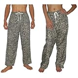 IMAGE OF Unisex Beach & Swim Surf Mens / Womens Casual Lounging Pants From Thailand - Blue & Beige (Size: M-L)