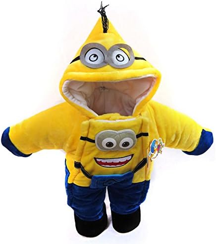 Y&amp;T Toddlers' Minion Baby's Costumes Holiday Outfits Romper (M-medium)