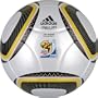Adidas WC10 NFHS Top Training Soccer Ball, White/Black/Pure Yellow, 5
