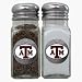 Texas A & M Aggies Basketball Shaped Logo Salt and Pepper Shaker Set