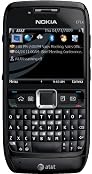Nokia E71x Phone, Black (AT&T)