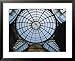 Glass Dome of Galleria Vittorio Emanuele II, Milan, Italy Framed Art Poster Print by Martin Moos, 31x25