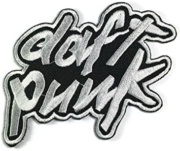 8.0 cm x 6.0 cm Embroidery patch DAFT PUNK