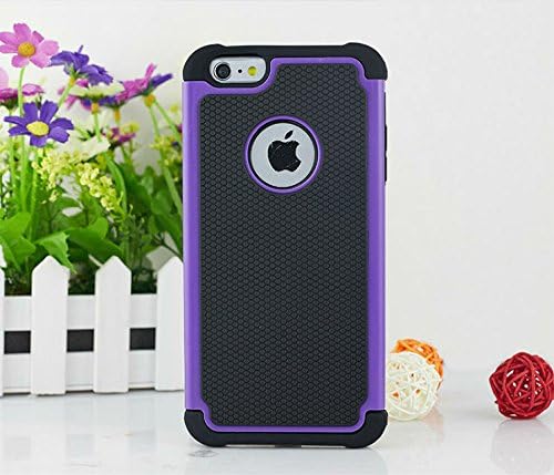 6 Plus Case, iPhone 6s Plus Case, iPhone 6 Plus Case, High Impact Resistant Hybrid Dual Layer Armor Defender Full Body Protective Case Cover for Apple iPhone 6s Plus Case / iPhone 6 Plus Case [ P ]