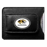 Missouri Tigers NCAA Logo Card/Money Clip Holder (Leather)