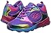 Heelys Race Skate Shoe (Little Kid/Big Kid),Black/Rainbow,4 M US Big Kid