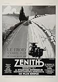 IMAGE OF 1932 French Ad Zenith Carburetor Winter Car Model U - Original Print Ad