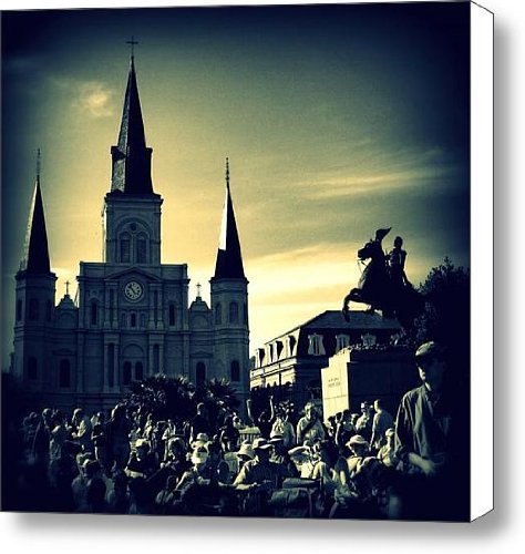french quarter festival Canvas Print / Canvas Art - Artist Leapdaybride Photographic Art
