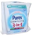 Purex® Complete 3-in-1 Laundry Refill 24 Sheets, Pure & Clean Scent, All in One Detergent and Softener and Anti-static Sheet