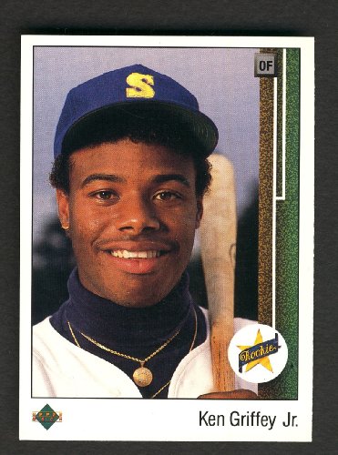 Ken Griffey Jr Mariners 1989 89 Upper Deck Rookie RC #1