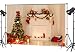 LB 7X5ft Christmas Tree Vinyl Photography Backdrop Customized Photo Background Studio Prop SDX106