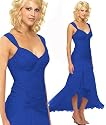 Elegantes Luxus Abendkleid, Cocktailkleid, Kleid, Farbe blau
