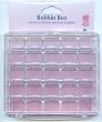 Hemline Bobbin Box, holds 25 bobbins