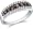 Size - 4 - 14k White Gold Round Cut White and Brown Chocolate Diamond Womens Ladies Wedding Anniversary Fashion 5mm Ring Band (1/2 cttw)