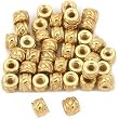 Bali Rondelle Spacer Beads Gold Plated 5mm Approx 40
