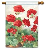 Annie's Geraniums Standard Flag