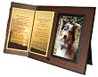"Tomorrow" Poem Pet Loss Sympathy Picture Frame Gift and Memorial Keepsake