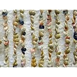 Shell Bathroom Bedroom Beaded Door or Window Curtain
